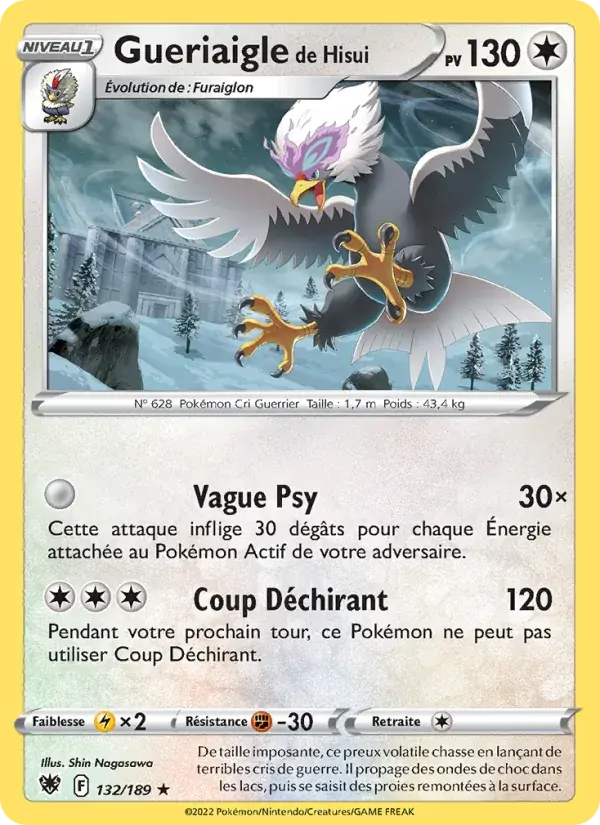 Gueriaigle de Hisui - 132/216 - Astres Radieux