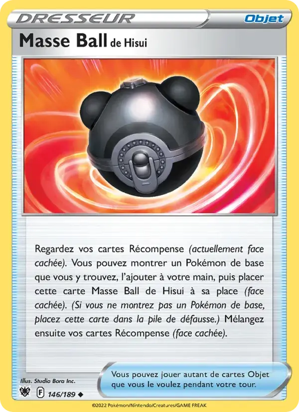 Masse Ball de Hisui - 146/216 - Astres Radieux