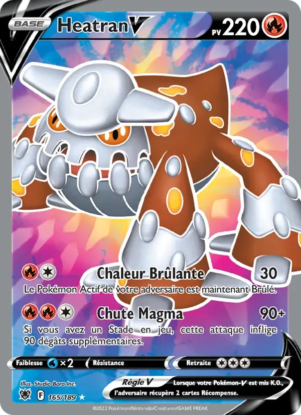 Heatran V - 165/216 - Astres Radieux