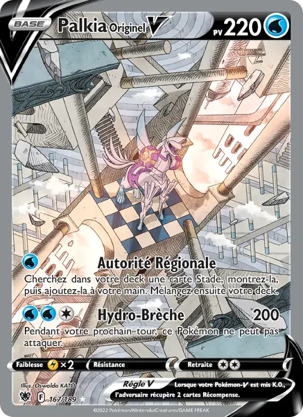 Palkia Originel V - 167/216 - Astres Radieux