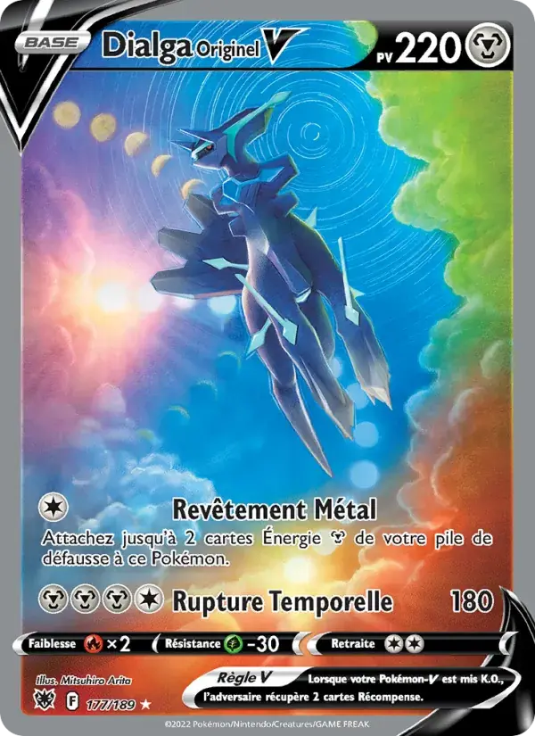 Dialga Originel V - 177/216 - Astres Radieux