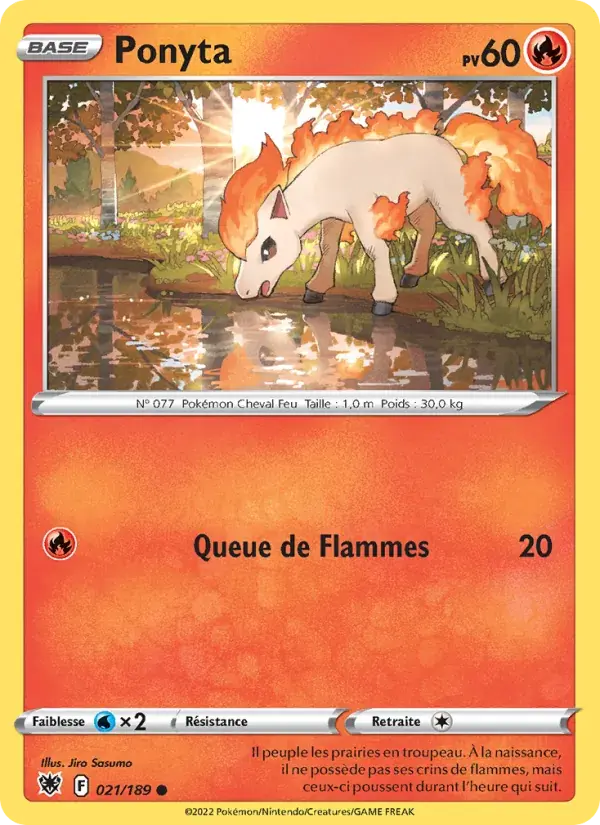 Ponyta - 021/216 - Astres Radieux