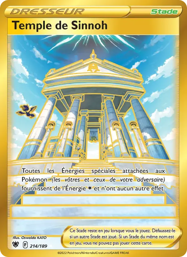 Temple de Sinnoh - 214/216 - Astres Radieux