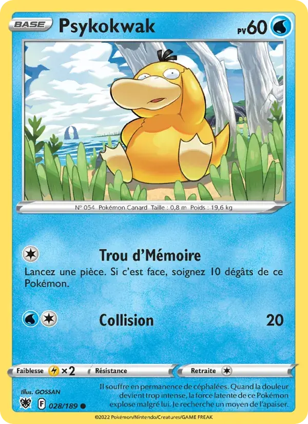 Psykokwak - 028/216 - Astres Radieux