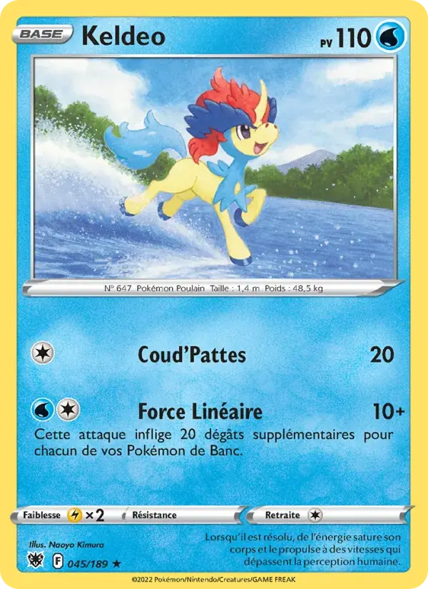 Keldeo - 045/216 - Astres Radieux