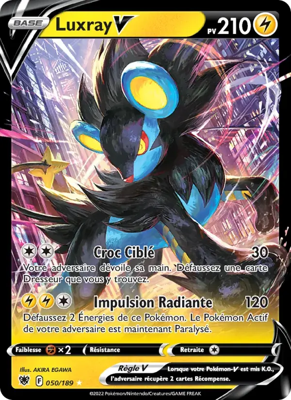 Luxray V - 050/216 - Astres Radieux