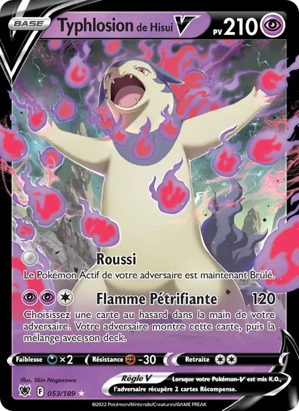 Typhlosion de Hisui V - 053/216 - Astres Radieux