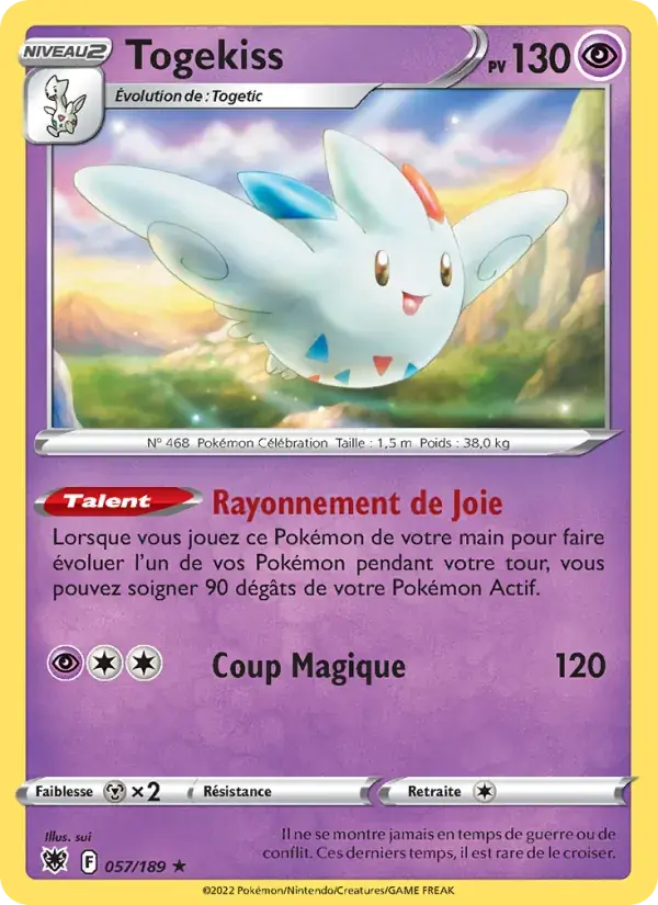 Togekiss - 057/216 - Astres Radieux