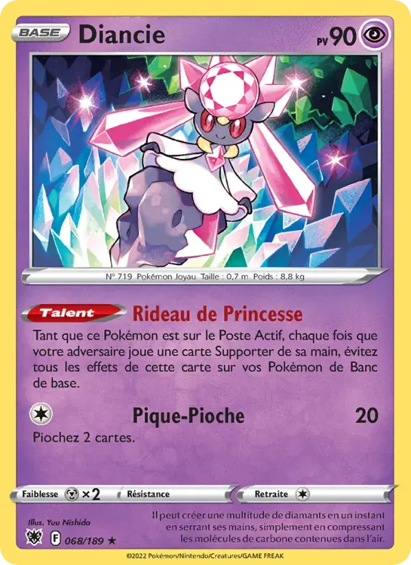 Diancie - 068/216 - Astres Radieux