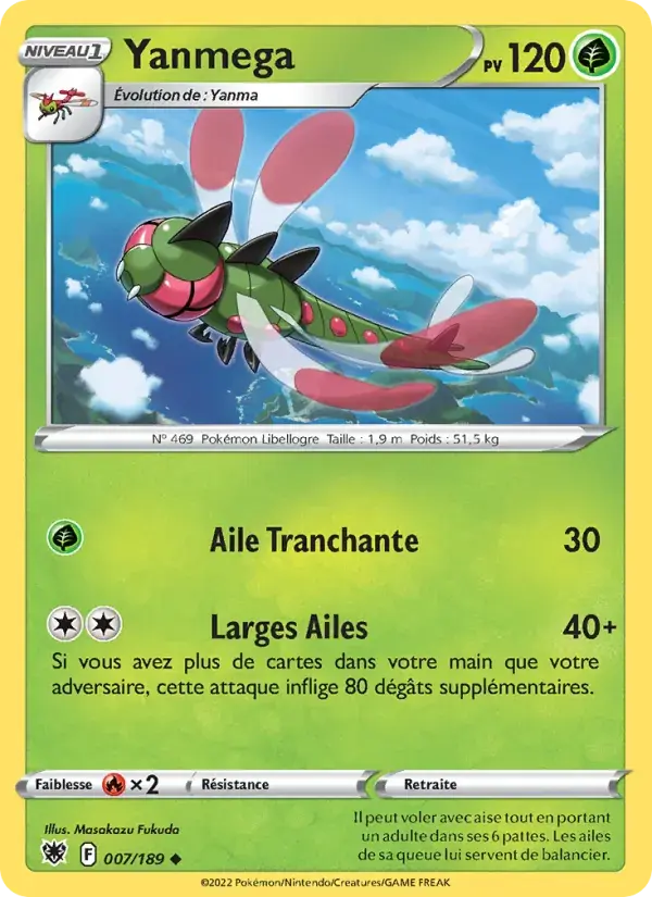 Yanmega - 007/216 - Astres Radieux