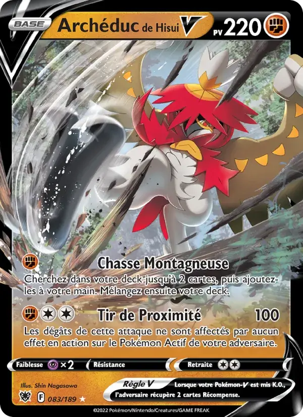 Archéduc de Hisui V - 083/216 - Astres Radieux