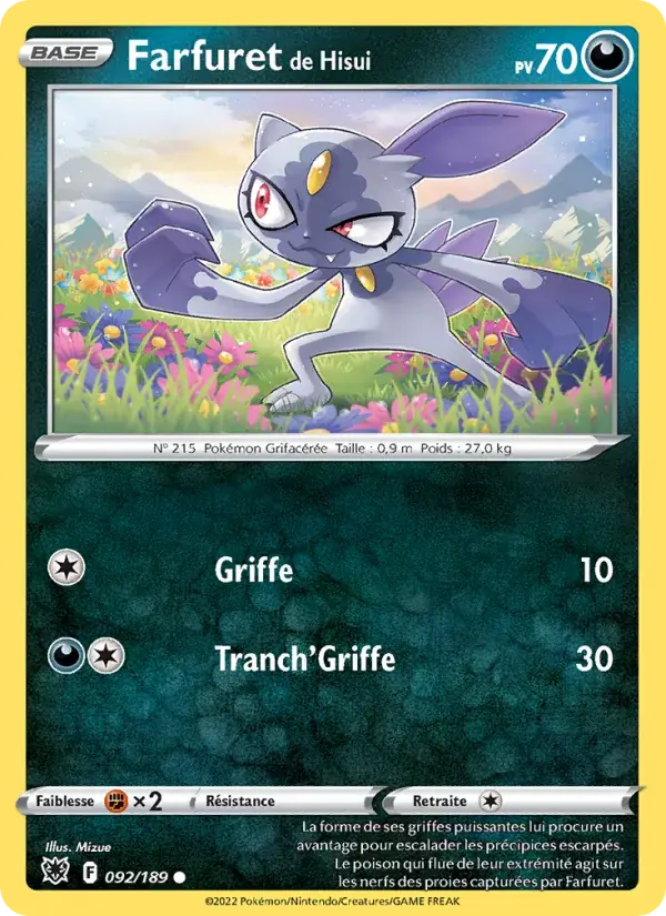 Farfuret de Hisui - 092/216 - Astres Radieux