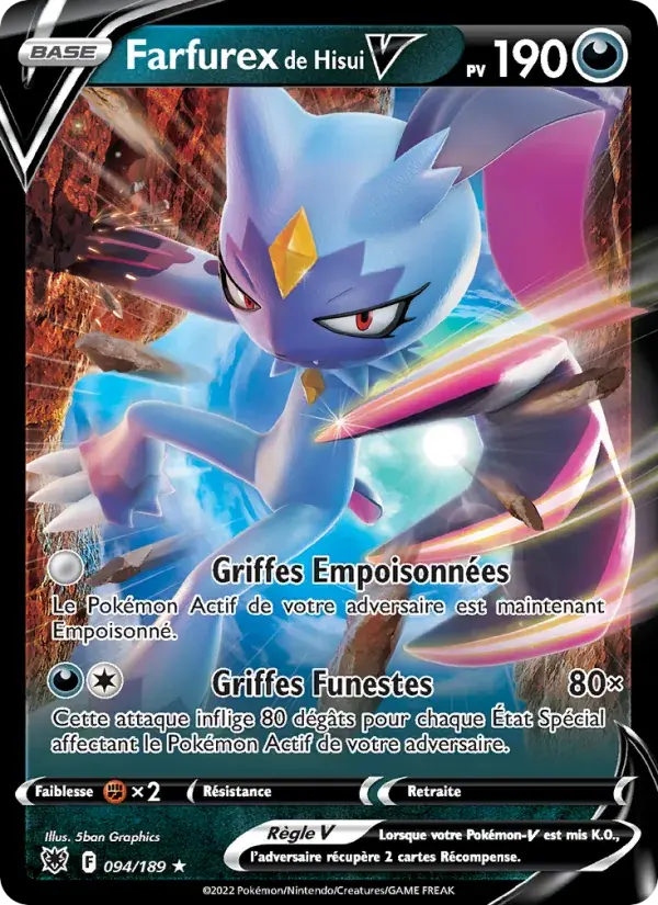 Farfurex de Hisui V - 094/216 - Astres Radieux