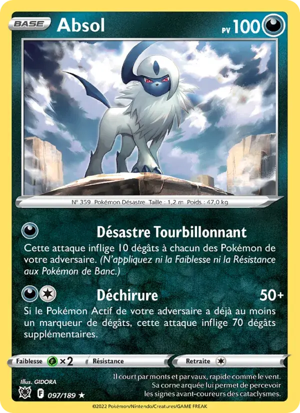 Absol - 097/216 - Astres Radieux