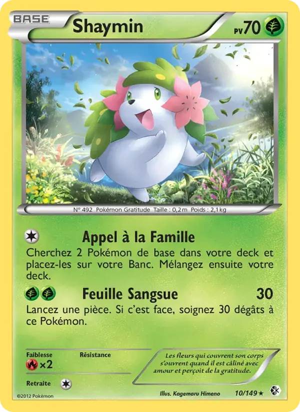 Shaymin - 10/153 - Frontières Franchies
