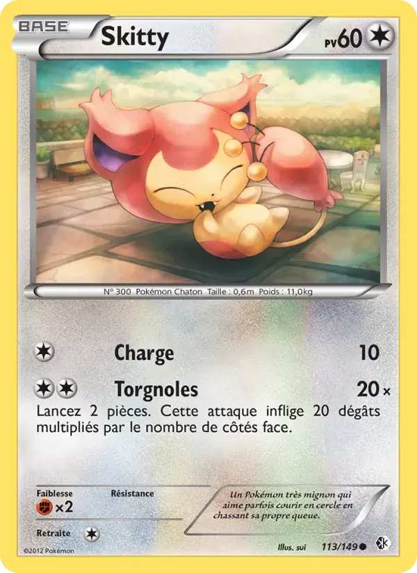 Skitty - 113/153 - Frontières Franchies
