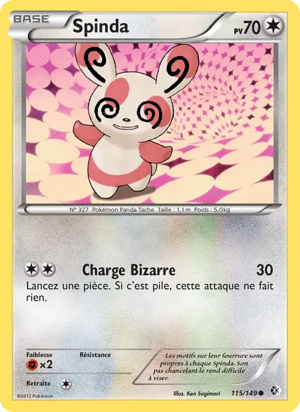 Spinda - 115/153 - Frontières Franchies