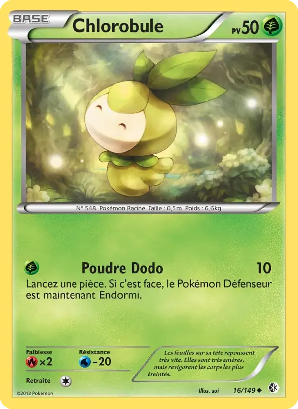 Chlorobule - 16/153 - Frontières Franchies