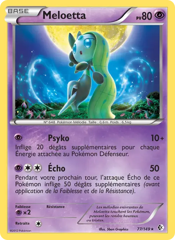 Meloetta - 77/153 - Frontières Franchies