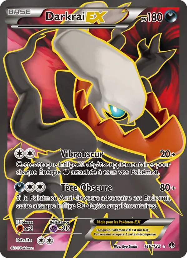 Darkrai EX - 118/126 - Rupture Turbo