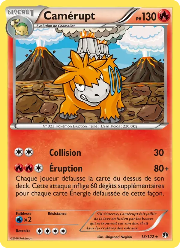 Camérupt - 13/126 - Rupture Turbo