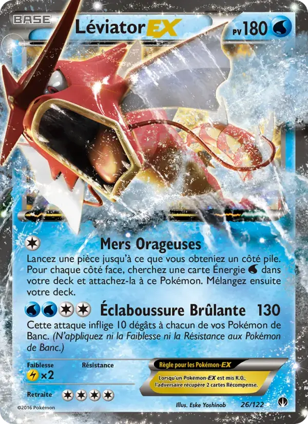 Léviator EX - 26/126 - Rupture Turbo