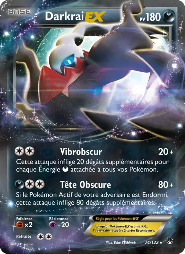 Darkrai EX - 74/126 - Rupture Turbo