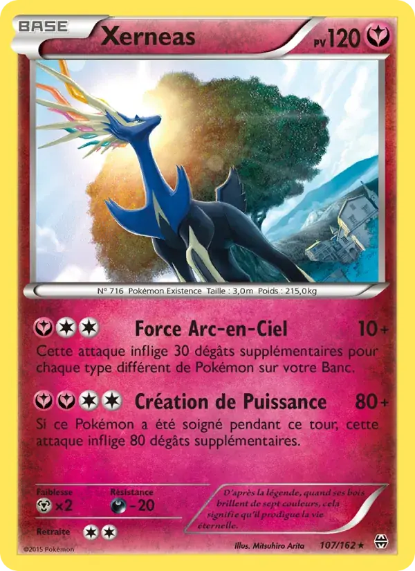 Xerneas - 107/165 - Impulsion Turbo