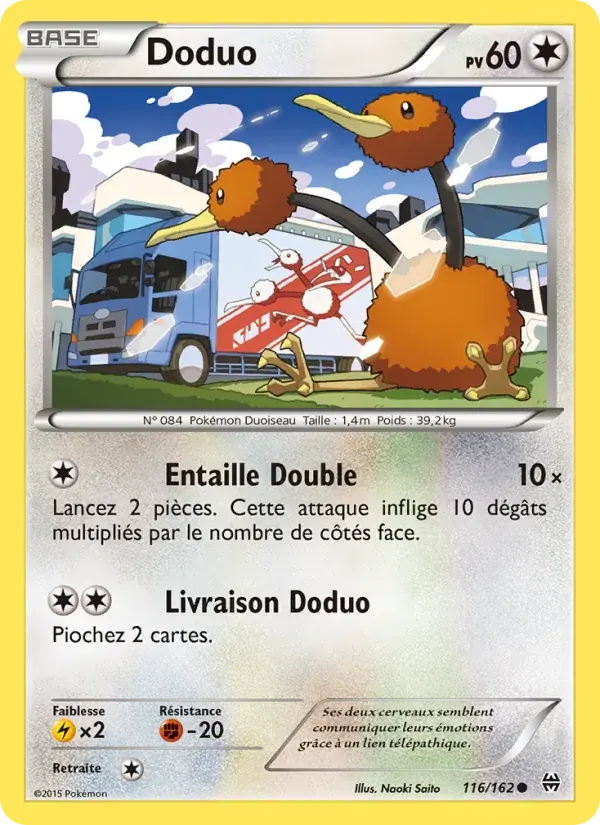 Doduo - 116/165 - Impulsion Turbo