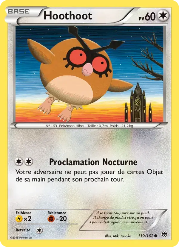 Hoothoot - 119/165 - Impulsion Turbo