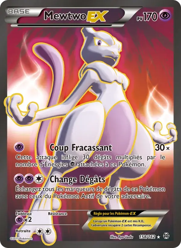Mewtwo EX - 158/165 - Impulsion Turbo
