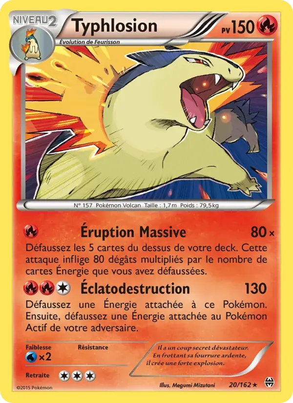 Typhlosion - 20/165 - Impulsion Turbo