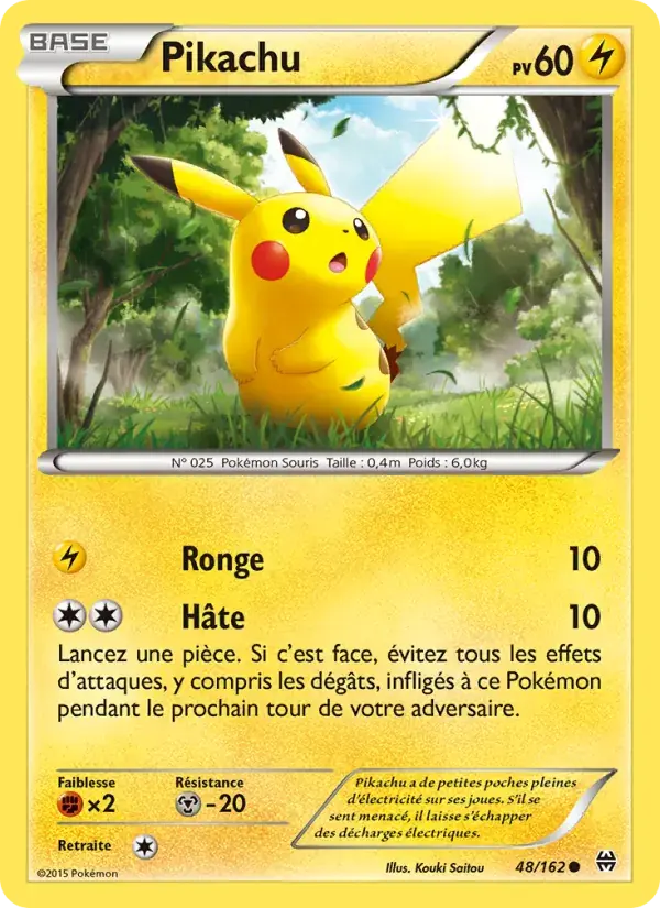 Pikachu - 48/165 - Impulsion Turbo
