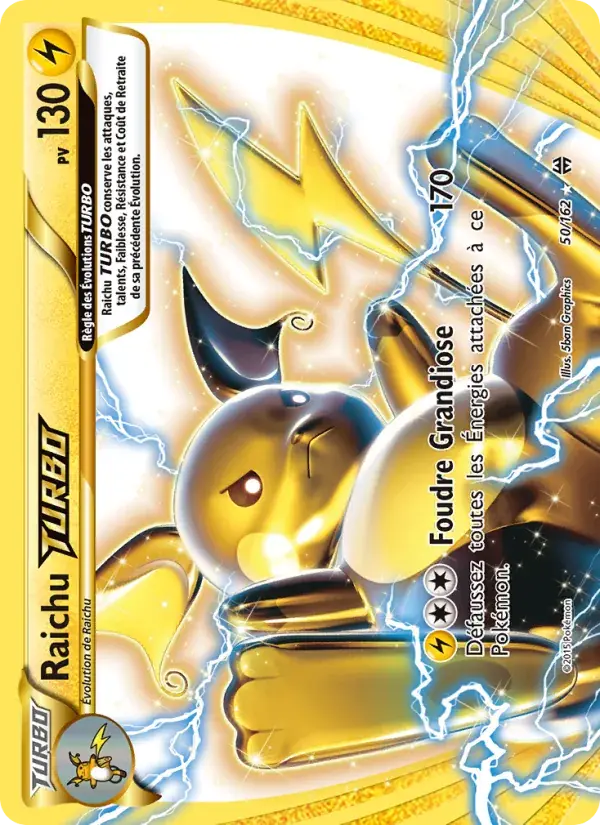Raichu TURBO - 50/165 - Impulsion Turbo