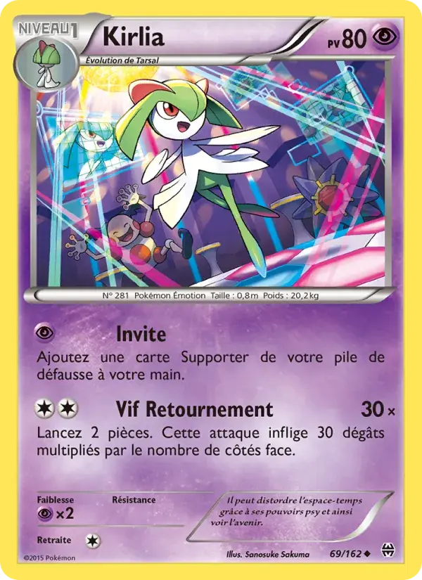 Kirlia - 69/165 - Impulsion Turbo