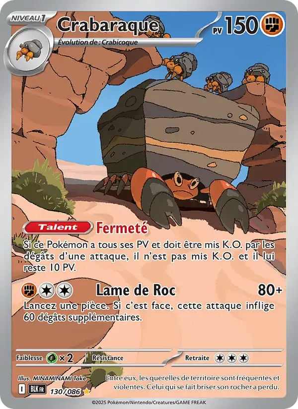 Crabaraque - 130/172 - Foudre Noire