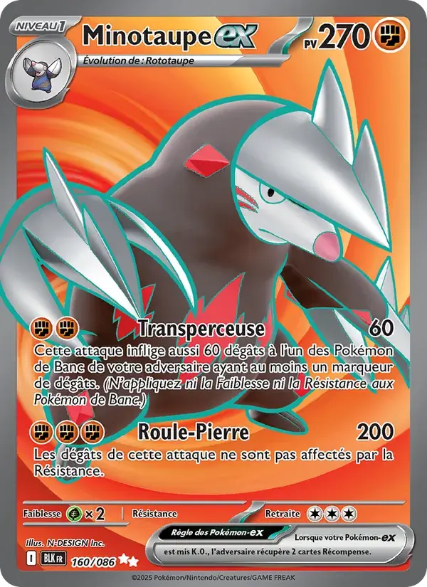 Minotaupe-ex - 160/172 - Foudre Noire