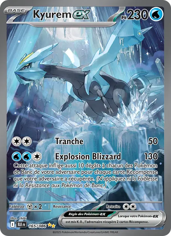Kyurem-ex - 165/172 - Foudre Noire