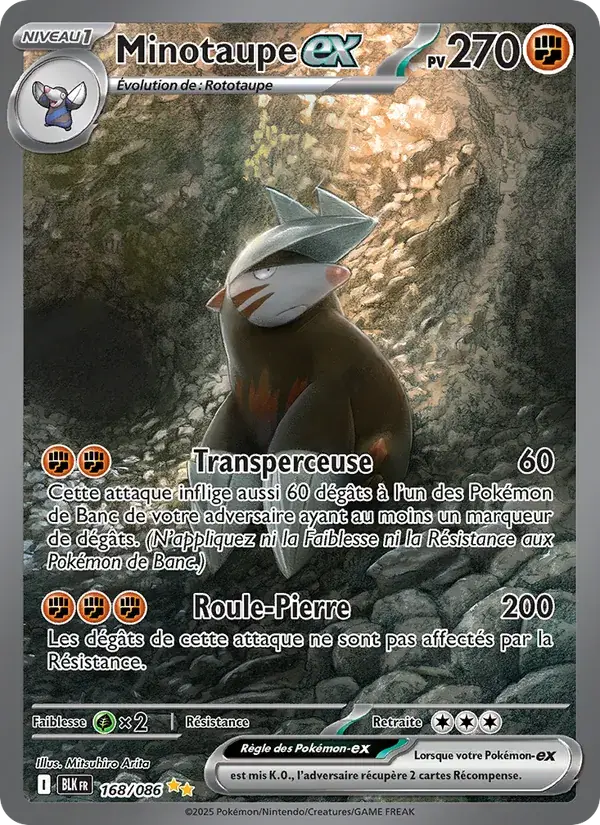 Minotaupe-ex - 168/172 - Foudre Noire
