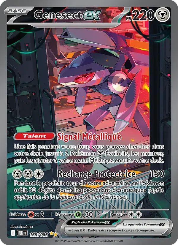 Genesect-ex - 169/172 - Foudre Noire