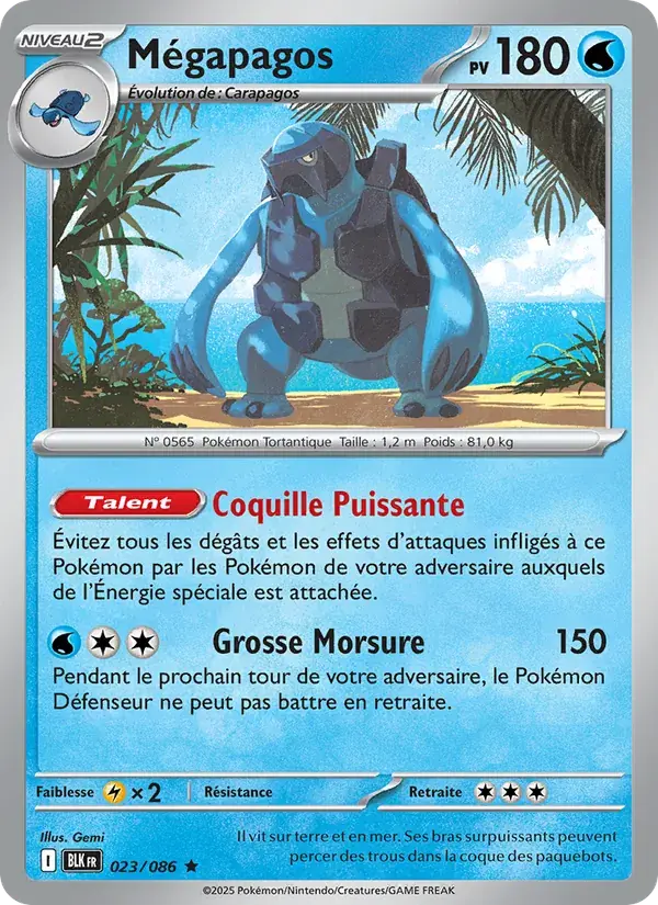 Mégapagos - 023/172 - Foudre Noire