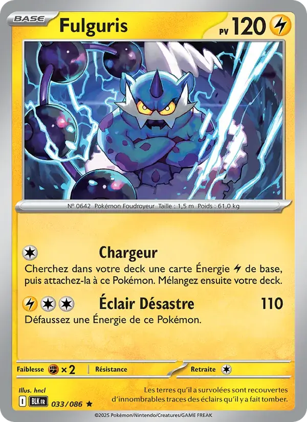 Fulguris - 033/172 - Foudre Noire