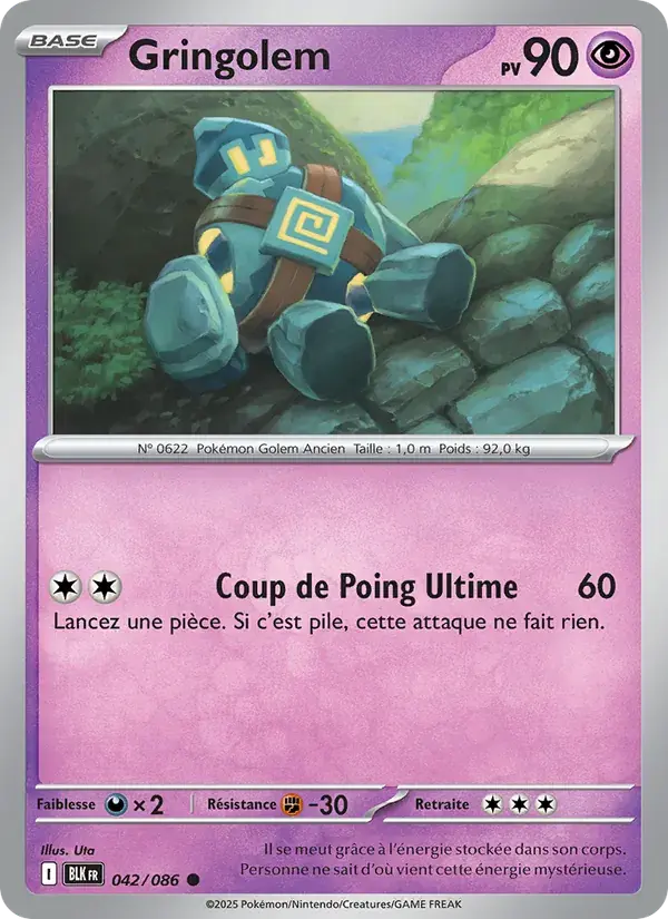 Gringolem - 042/172 - Foudre Noire