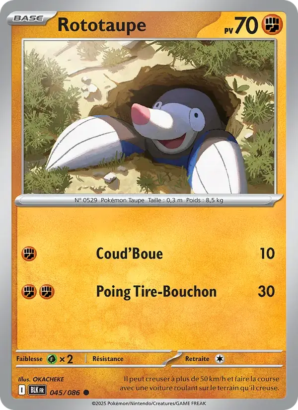 Rototaupe - 045/172 - Foudre Noire
