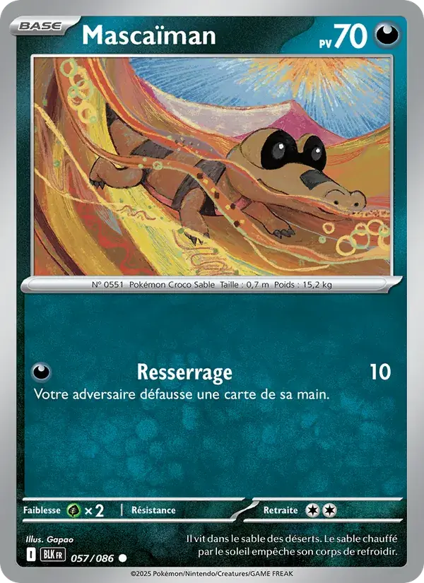 Mascaïman - 057/172 - Foudre Noire