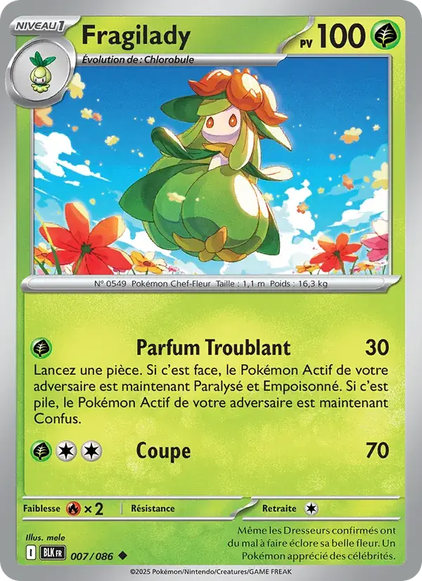 Fragilady - 007/172 - Foudre Noire