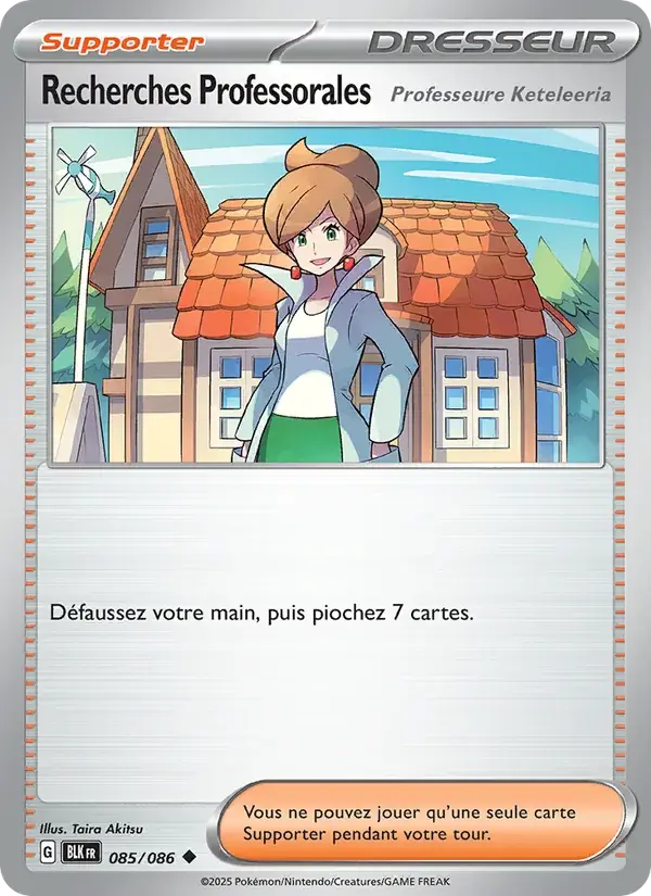 Recherches Professorales - 085/172 - Foudre Noire