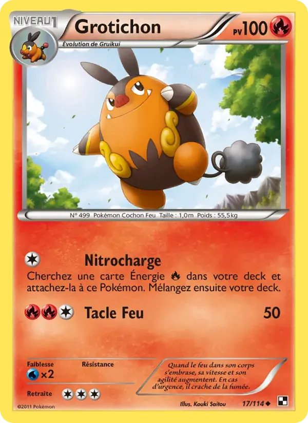 Grotichon - 17/115 - Noir & Blanc