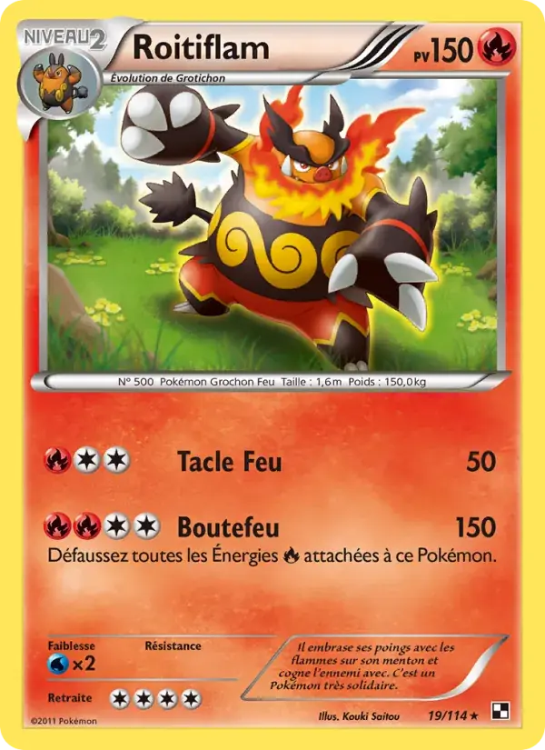 Roitiflam - 19/115 - Noir & Blanc