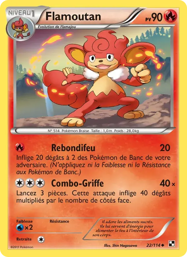 Flamoutan - 22/115 - Noir & Blanc